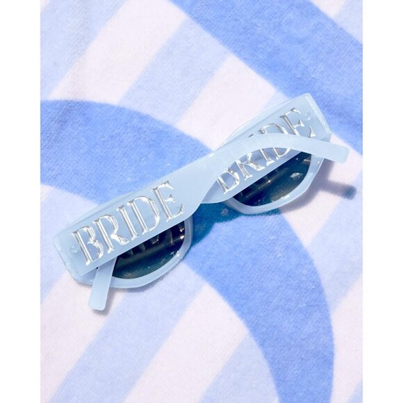 Blue Bride Sunglasses Bridal Shower Bachelorette Party Favors Gift
